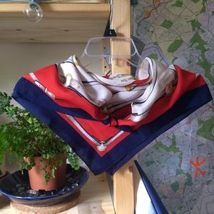 Vintage Italian Hermes-style scarf
